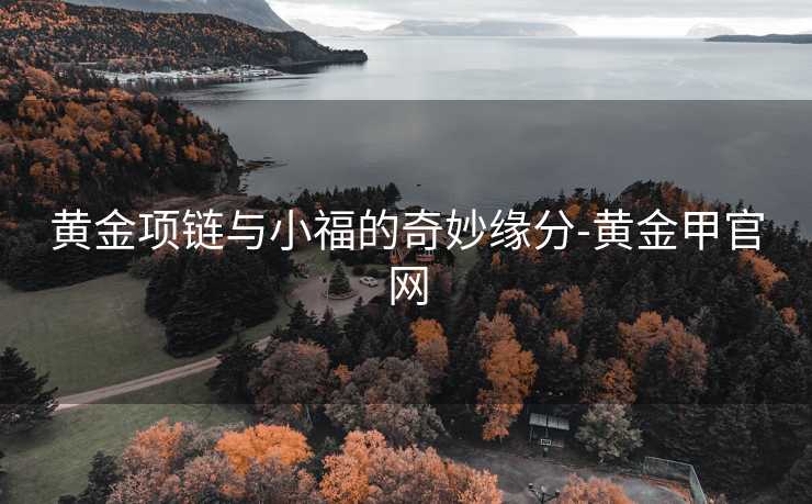 黄金项链与小福的奇妙缘分-黄金甲官网